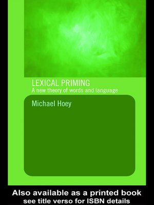 cover image of Lexical Priming